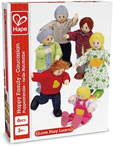 Happy Family Caucasia - 6 pcs (HAP-E3500)