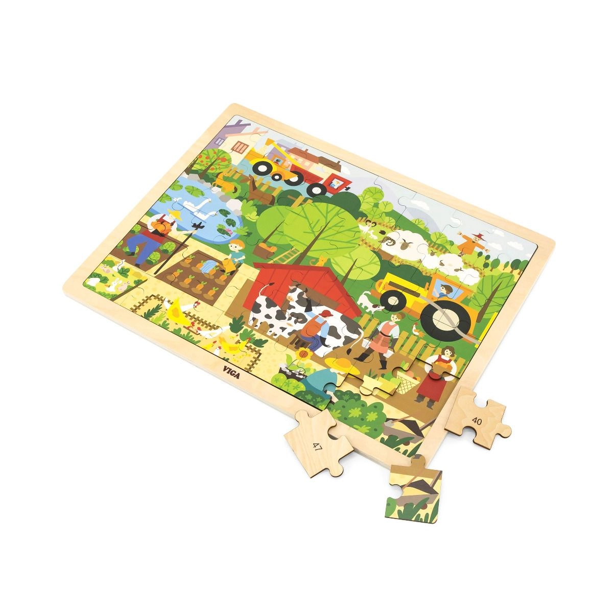 4-Puzzle Set - 3 + 48pcs