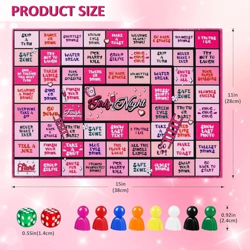 Drinking Board Games - Rubber Mat