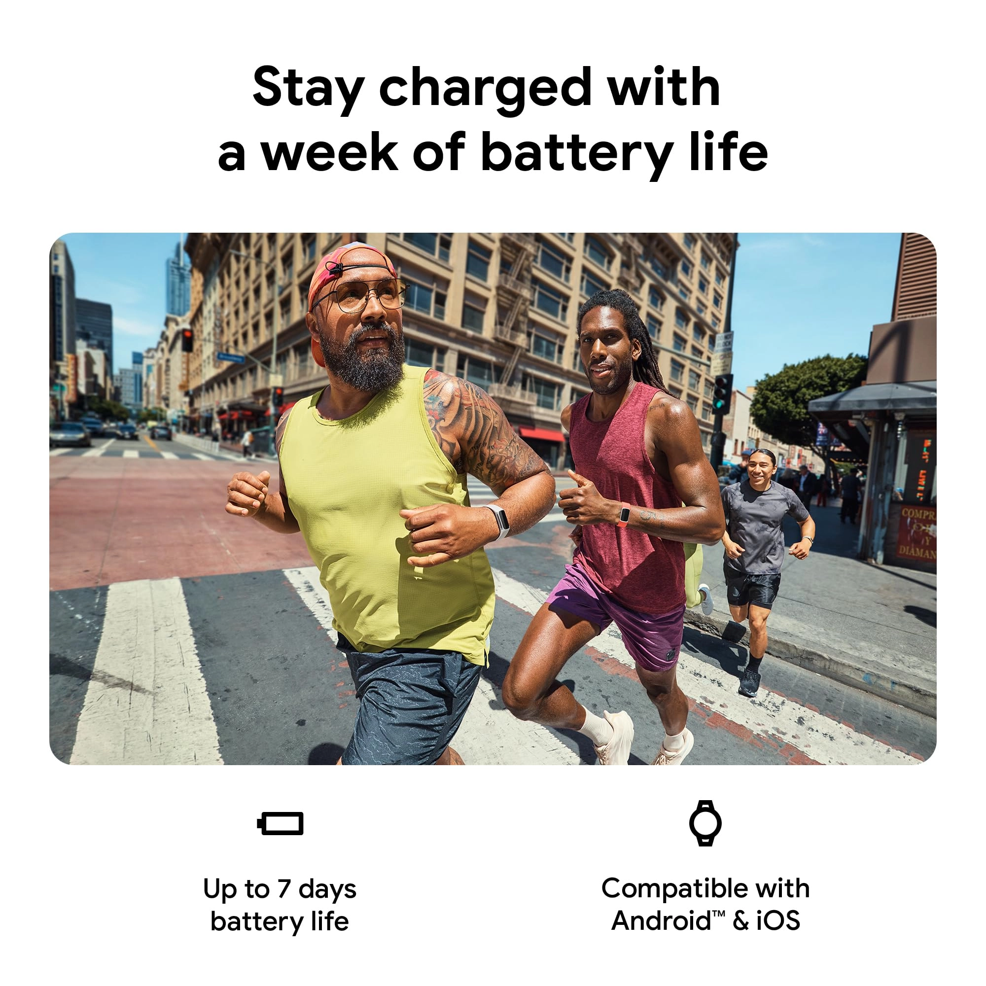 Charge 6 - One Size (S & L Bands Included)