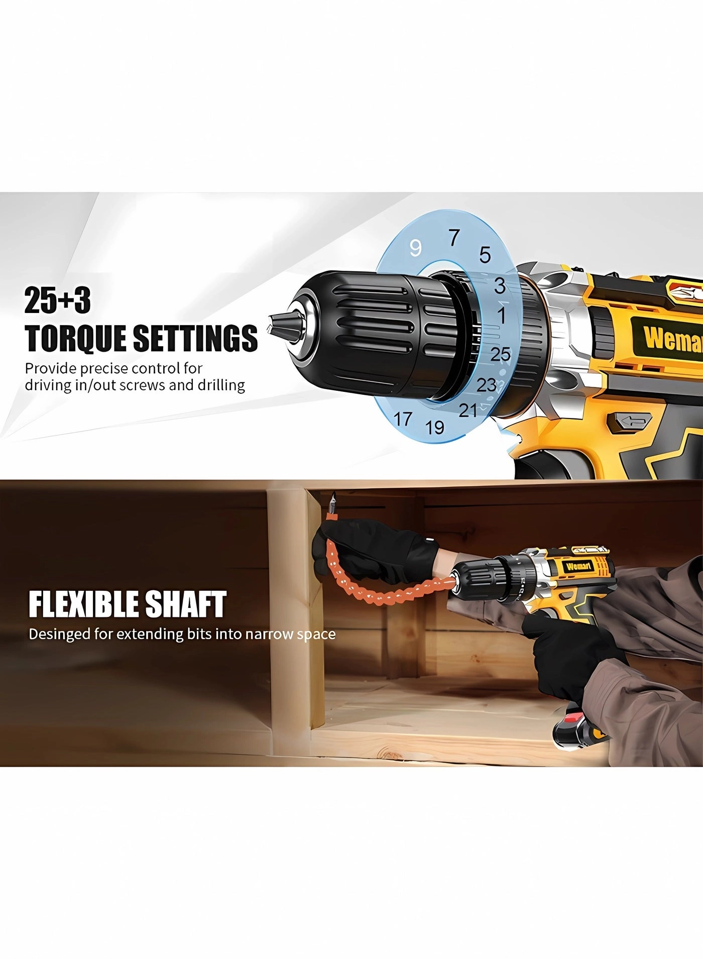 Power Tools Kit - 2000mAh*2 48V