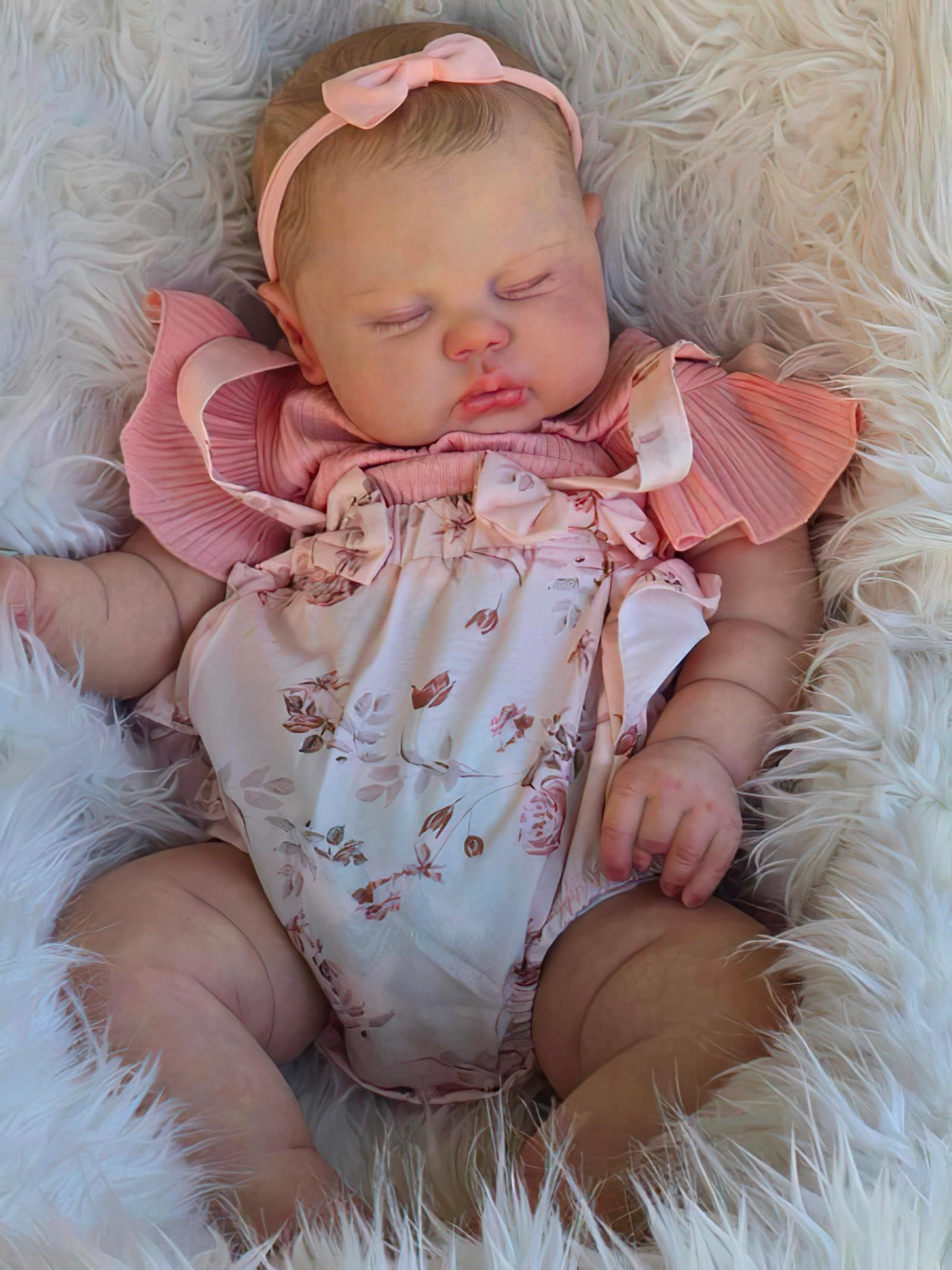 MineeQu Reborn Doll - 24 Inch Canvas Body Hand Painted Ages 3+