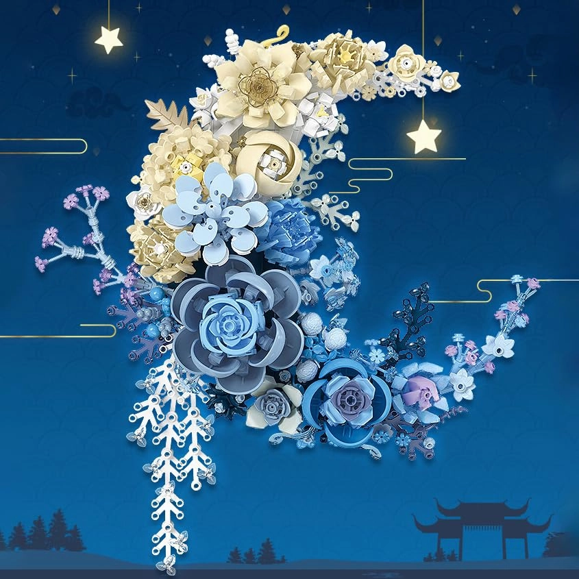 Moon Flower - 934 pcs