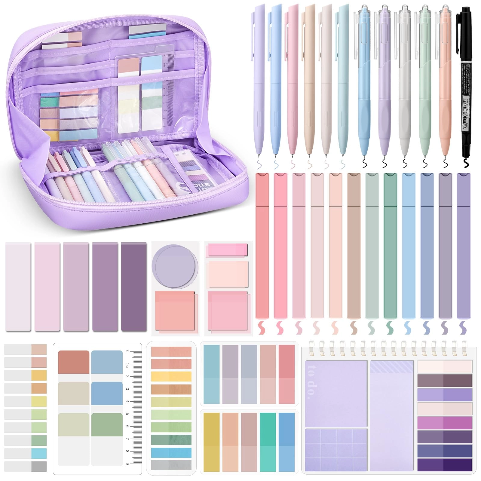 jutom Book Annotation Kit - 41 Pcs