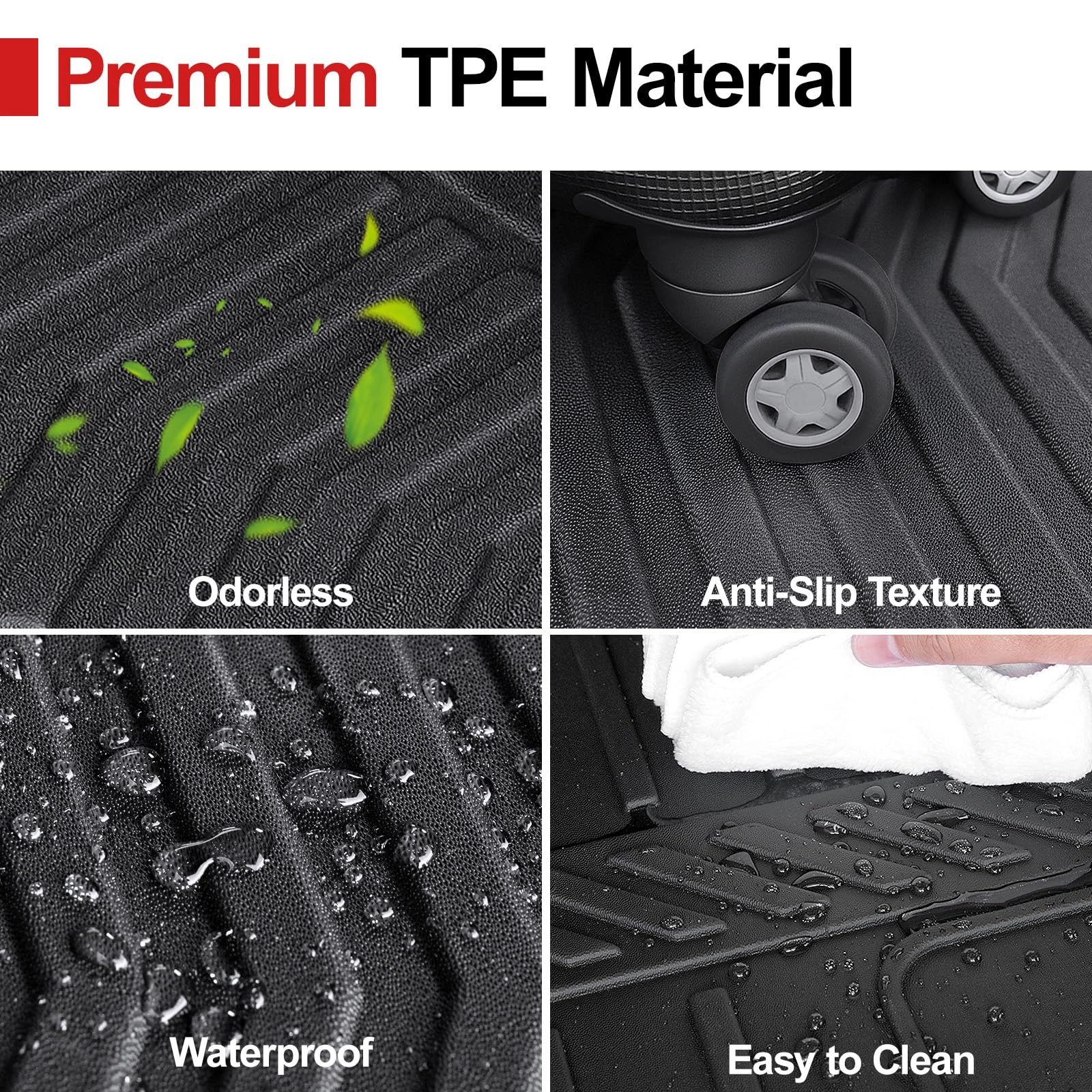 Floor Mats - Honda Pilot 2016-2022 8 Passengers