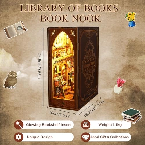 Book Nook Kit - Magic Book House