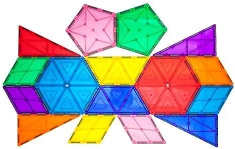 Magnetic Tiles 3D Geometry - 16 pcs