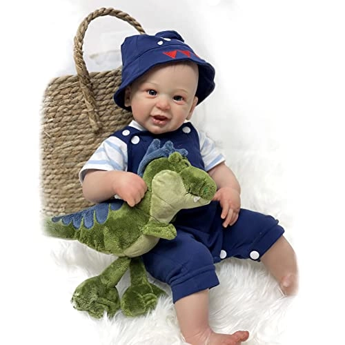 Rebirth Baby Doll - 20 Inch Vinyl Cotton Body Blue Eyes