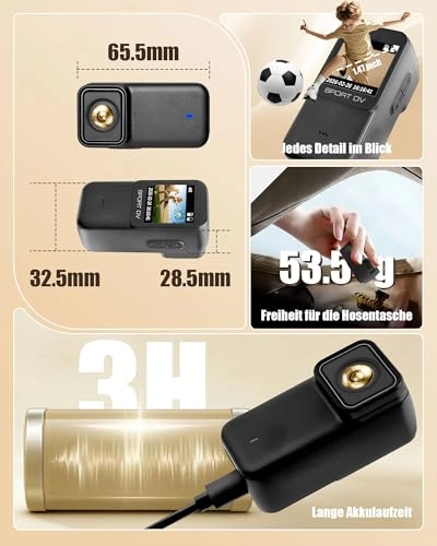 Mini Action Cam 4K