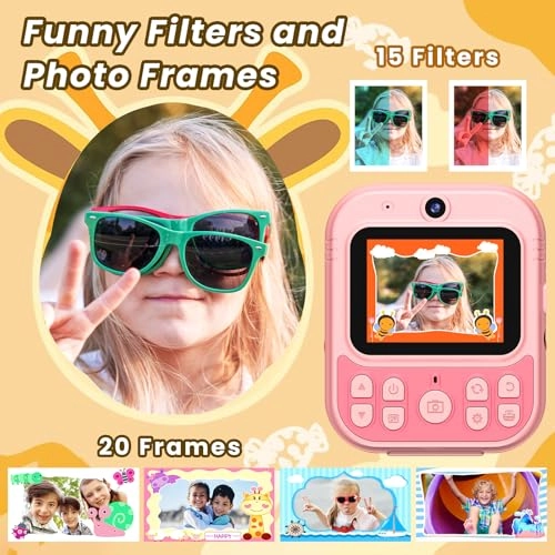 SnapX 1 - Instant Print 1080P HD 2.4-inch