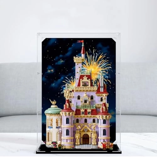 Acrylic Display Box for LEGO 43263 Castle - 3mm