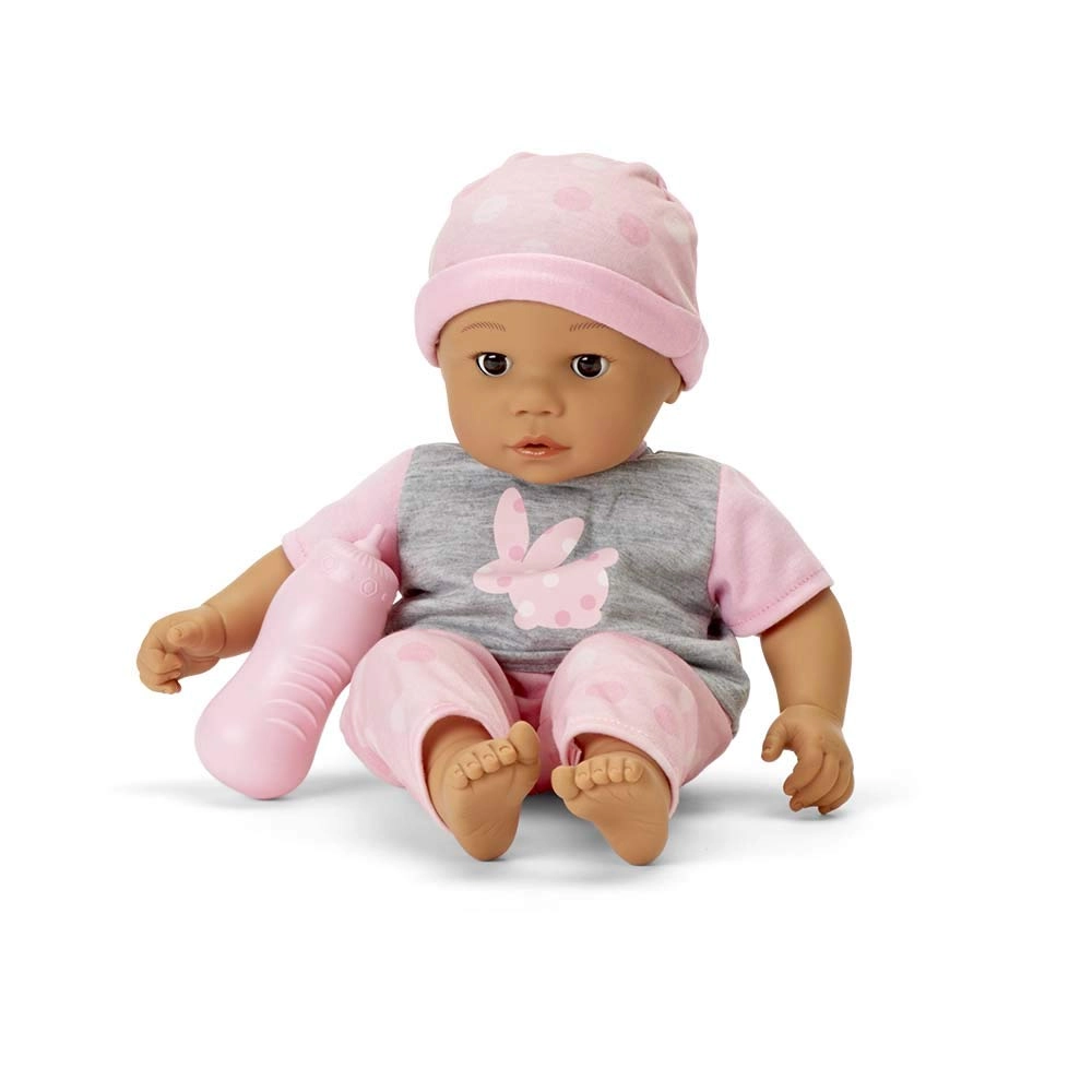 Sweet Smiles Baby Doll - 14 Inch Dark Skin Ages 12 months+