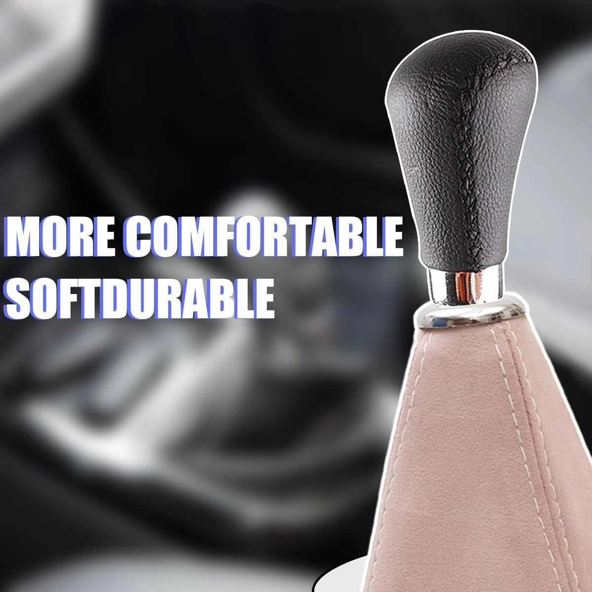 Shift Boot Cover - Suede Black