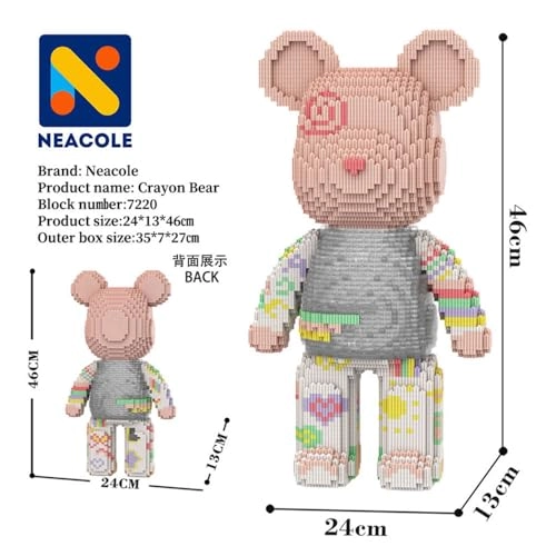 Bear Building Blocks - Graffiti bear 7220 pcs