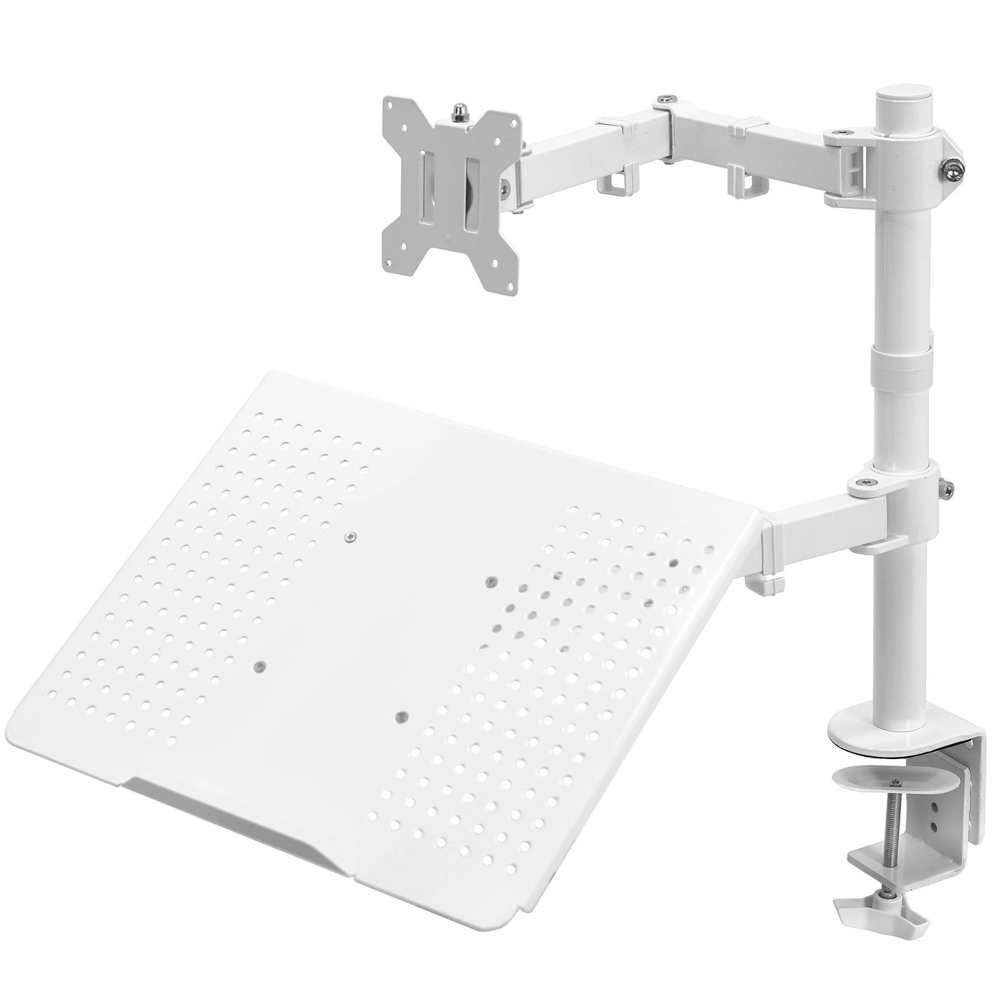VIVO Single Computer Monitor and Laptop Desk Mount - Single 13 to 32 inch