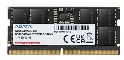Memory Module - 32GB 5600MHz U-DIMM DDR5