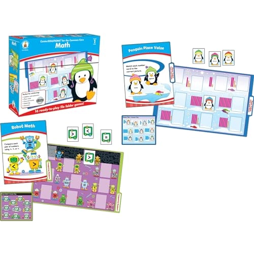 Carson Dellosa Education Math File Folder Game