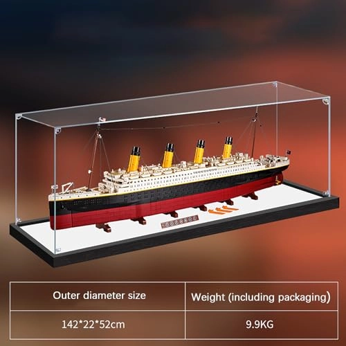 Acrylic Display Case - Dust-Proof Mirror + Painted Thickened (3mm)