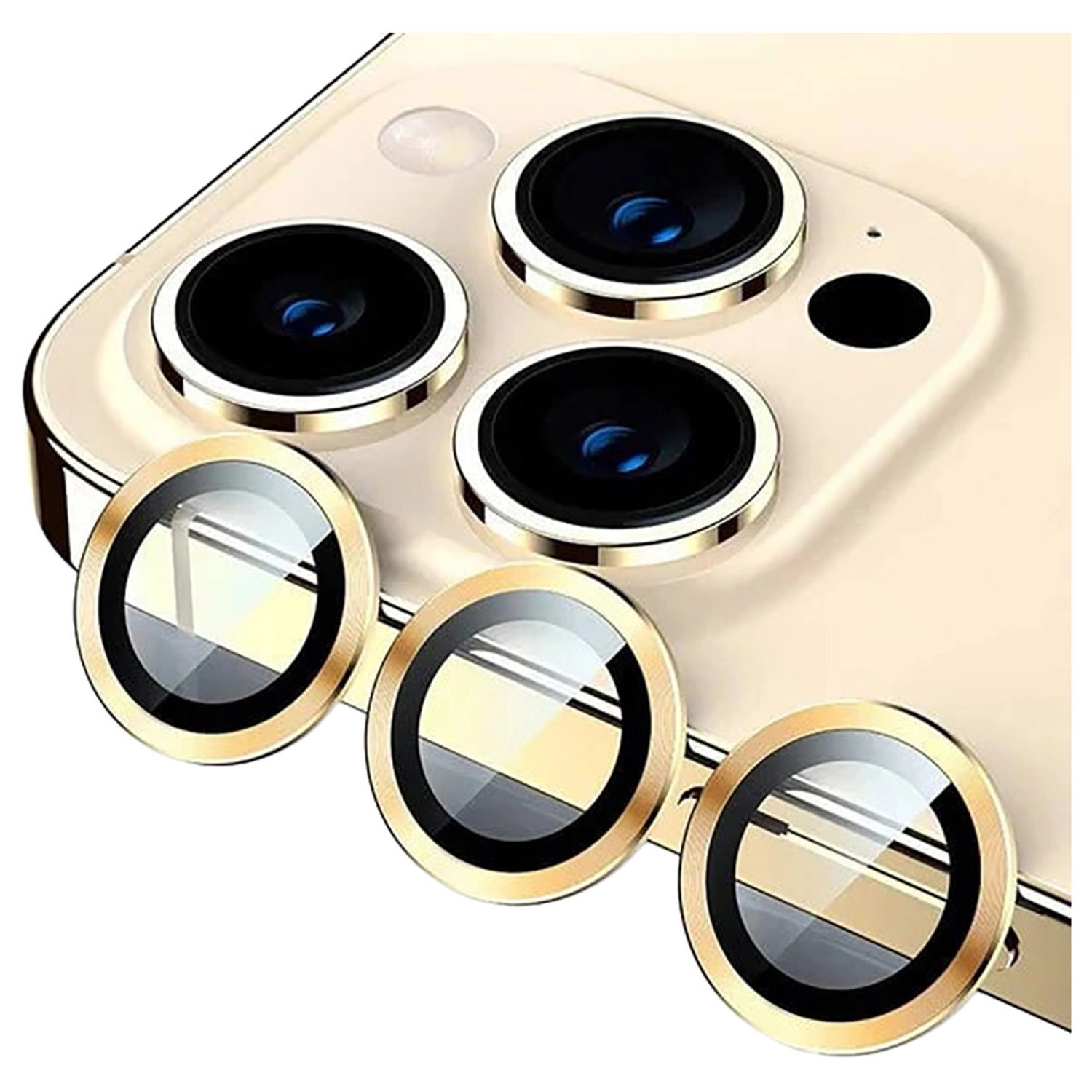 Clear Anti-Fingerprint Camera Lens Protector for iPhone 16 Pro