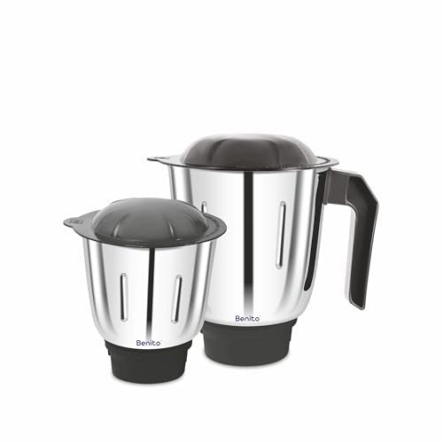 ELITE Stainless Steel Jar Set - 1200ml 1500ml