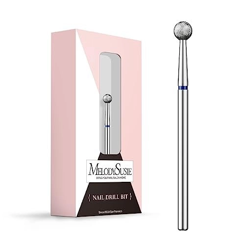 MelodySusie Cuticle Cleaner Nail Drill Bit - Carbide Diamond 4mm