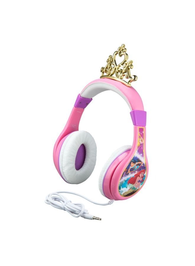 Disney Princess Kid Safe Headphones Wired Headphone