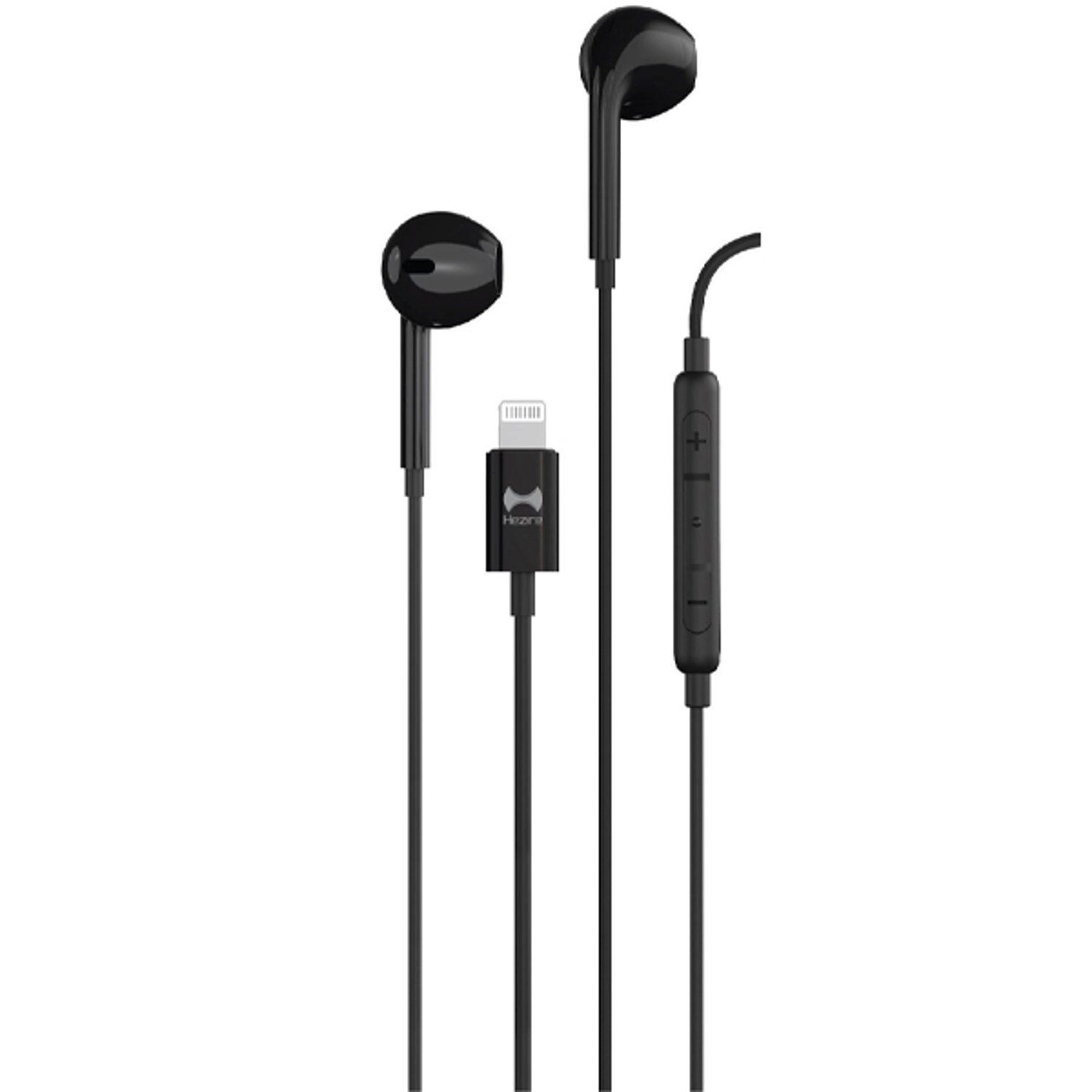 HEZ-WSH-TYPC-BK Wired Headset