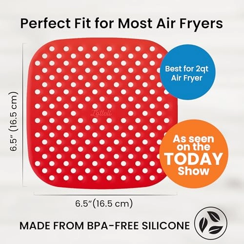 Air Fryer Liners - Silicone 3 pack