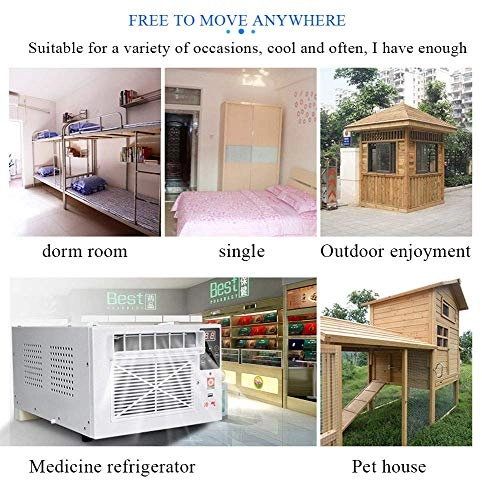 Window Air Conditioner - 3 Fan Speeds Dehumidifier