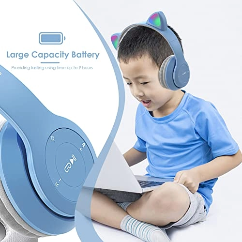 Cat Ear Bluetooth Headphone Wireless Headphone