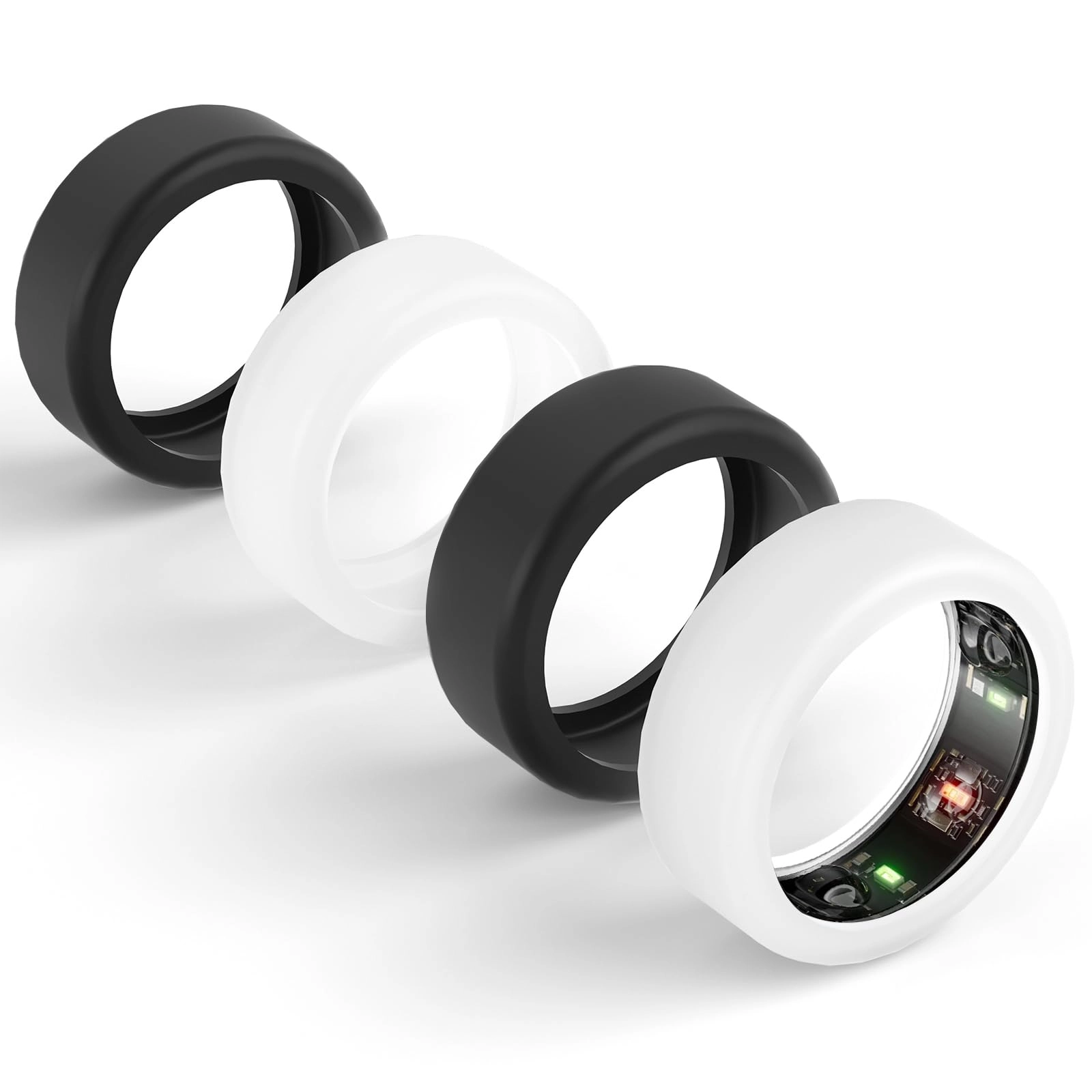 Ring Protector for Oura Ring 4/Gen3/Samsung Galaxy Ring/RingConn Gen 2&1 (S for 5/6/7/8/9/10)