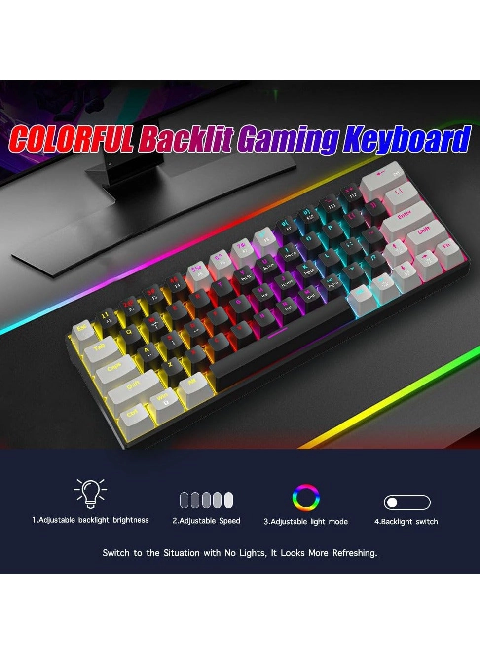 60% keyboard - US Wired
