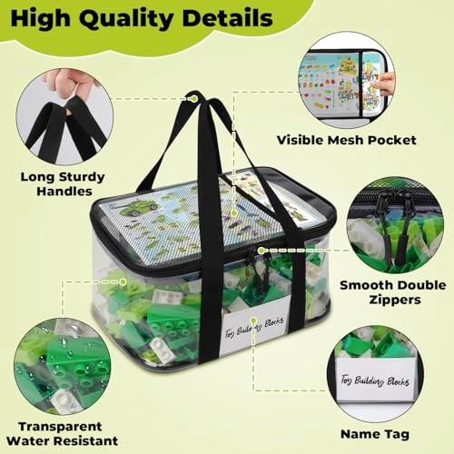 Clear Toy Storage Bag - PVC