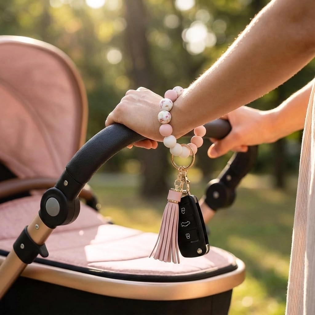 Key Ring Bracelet - Car