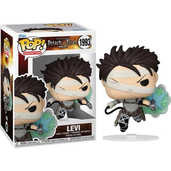 Levi - Attack on Titan - POP! Animation Geekay Exclusive (11.8 cm)