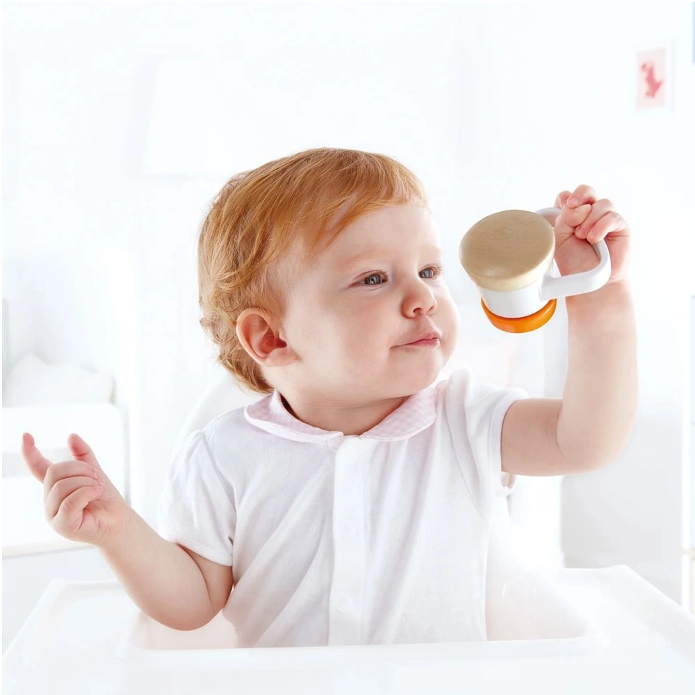 Rattle & Roll Toy Car - 8 months Rice material