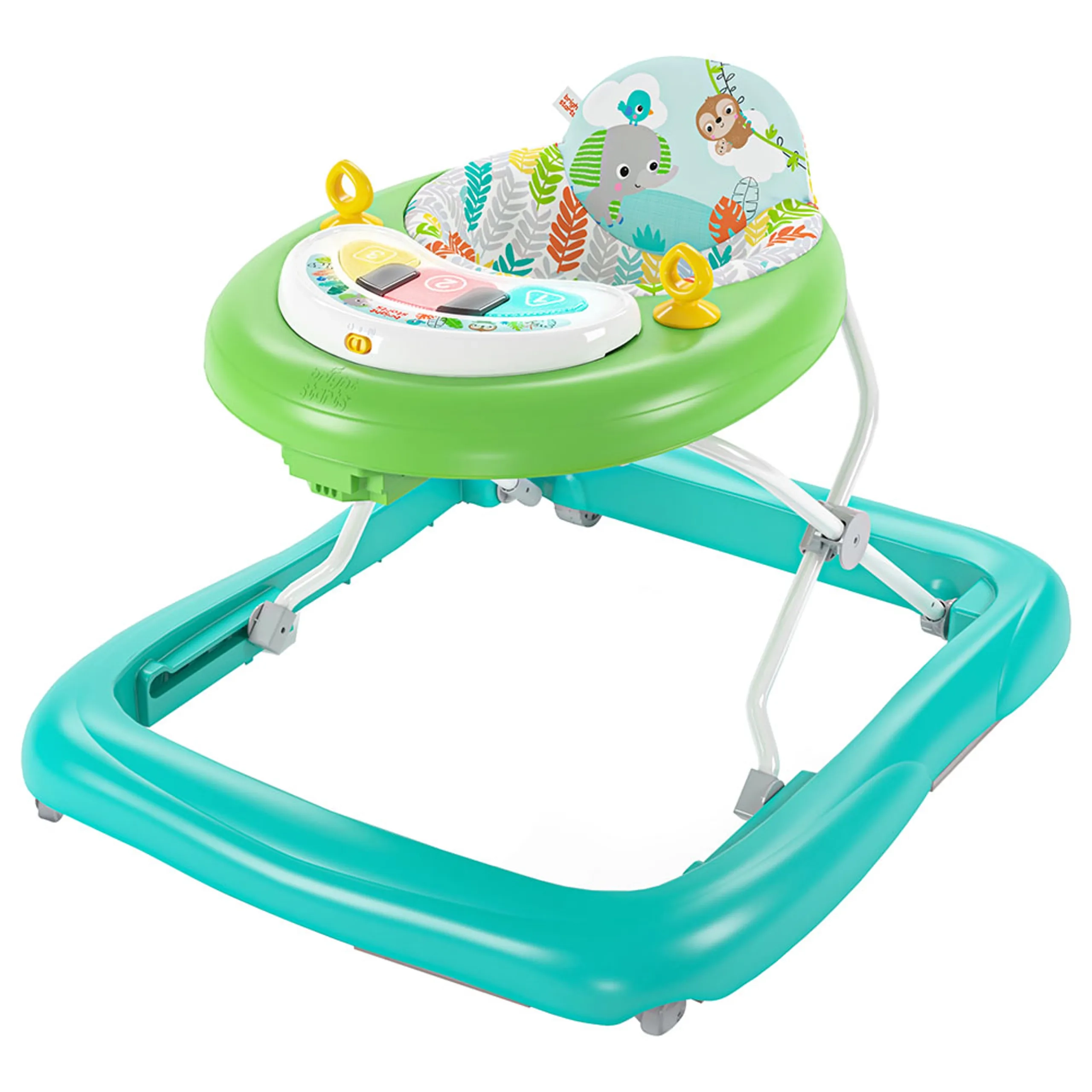 Bright Starts 2-in-1 Tinytrek Walker - Jungle Vines Multi Colour