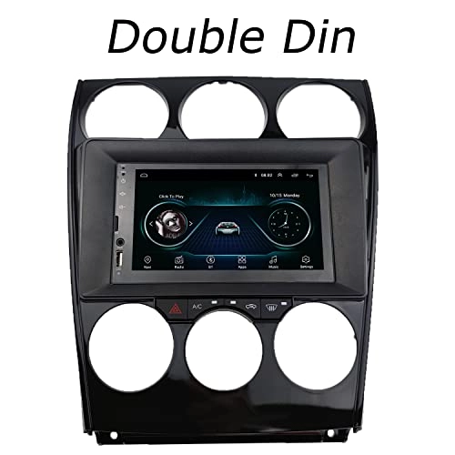 Double Din Radio Dash Installation Trim Kit - Mazda 6 Atenza 2002-2007