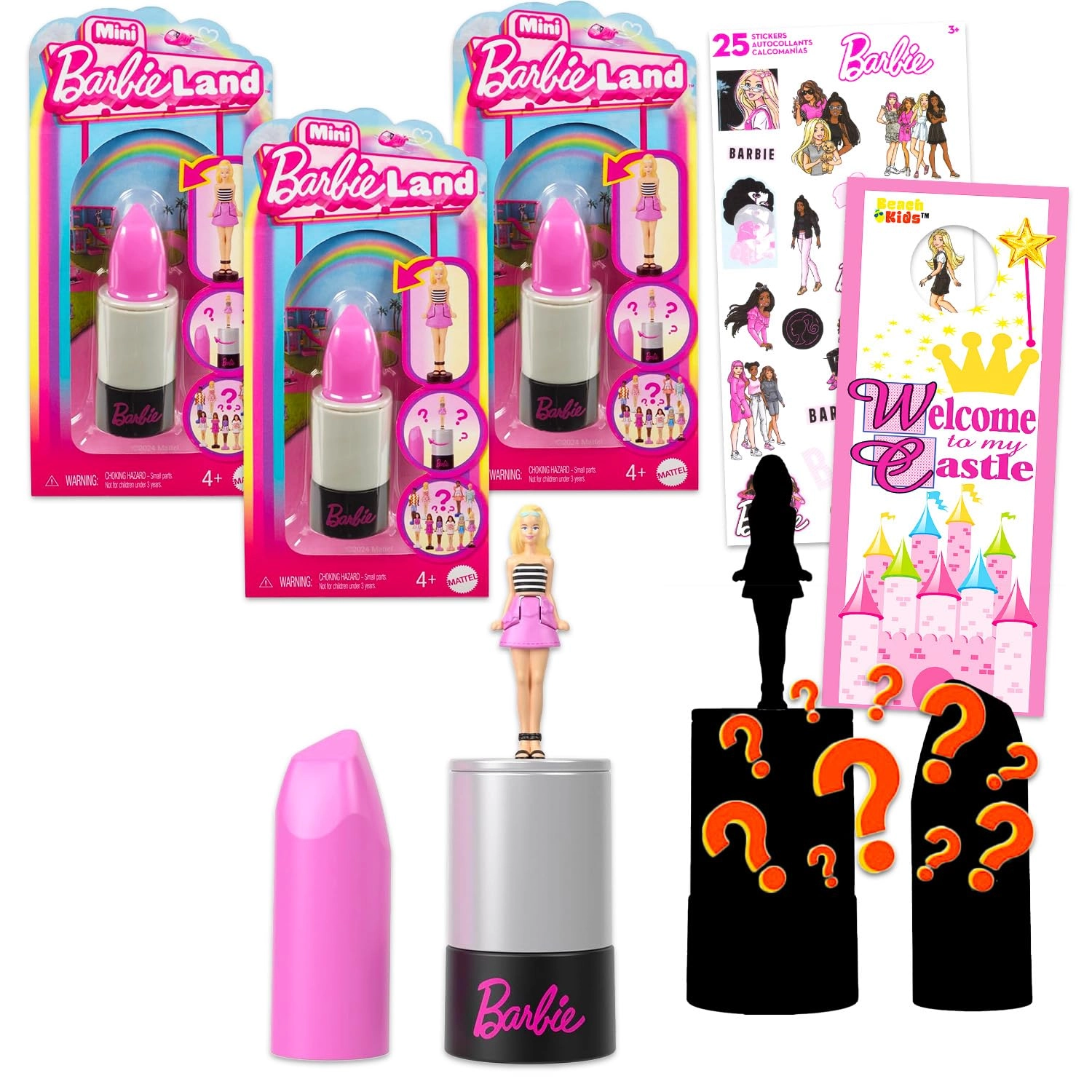 Barbie Blind Bag Pets - 3 piece(s) Color Reveal Ages 3+