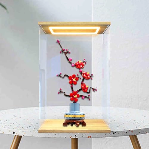 Display Box - 10369 20 x 15 x 40 cm Elegant White Backlight Model