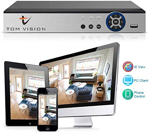 16-Channel Security System - 4TB + AHD IR Mini Bullet Camera - 1080p