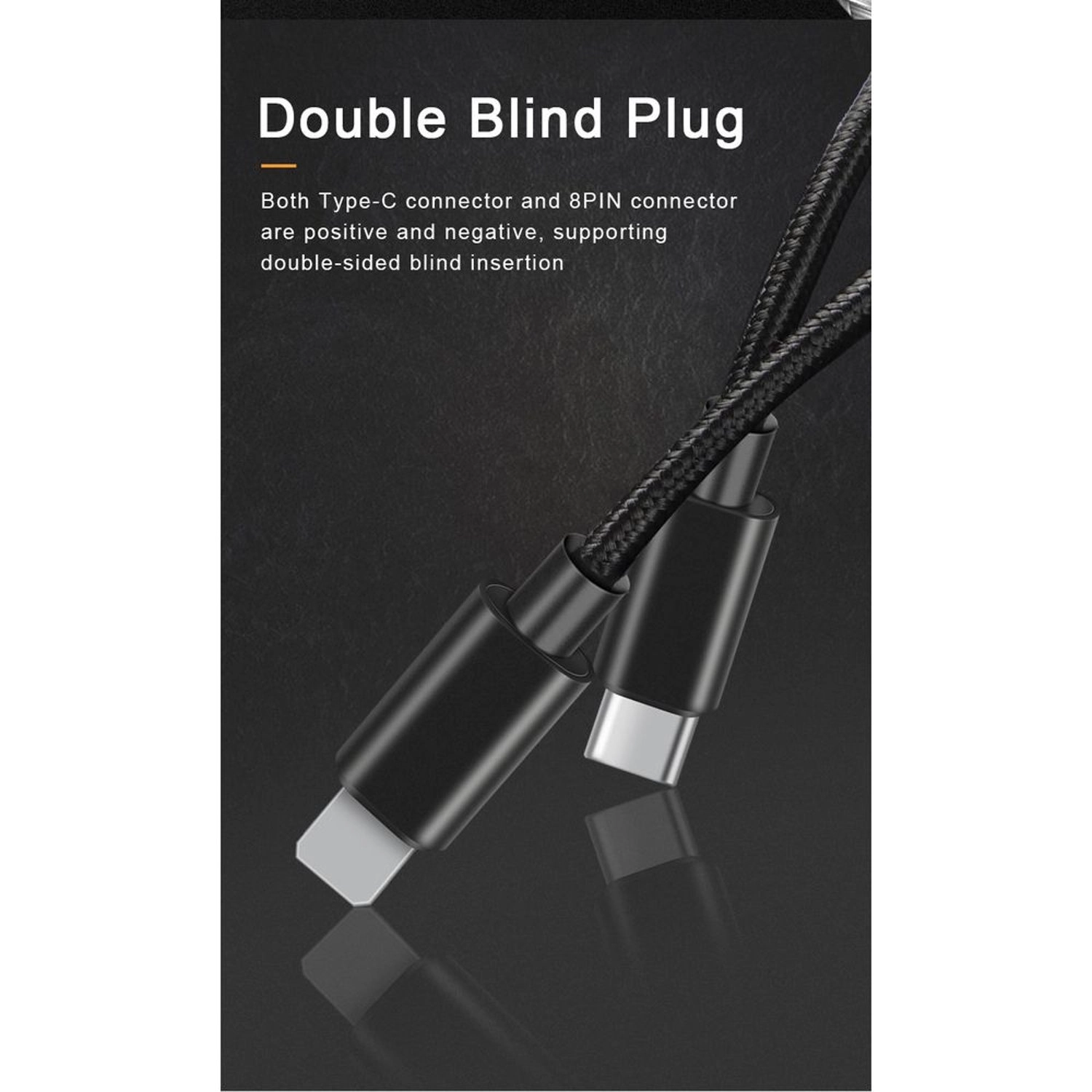 USB-C to Lightning Cable - 1m