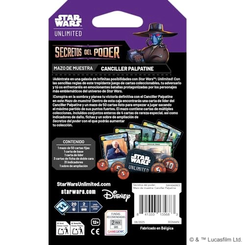 Star Wars Unlimited: Secrets of the Force - Chancellor Palpatine (Spanish)