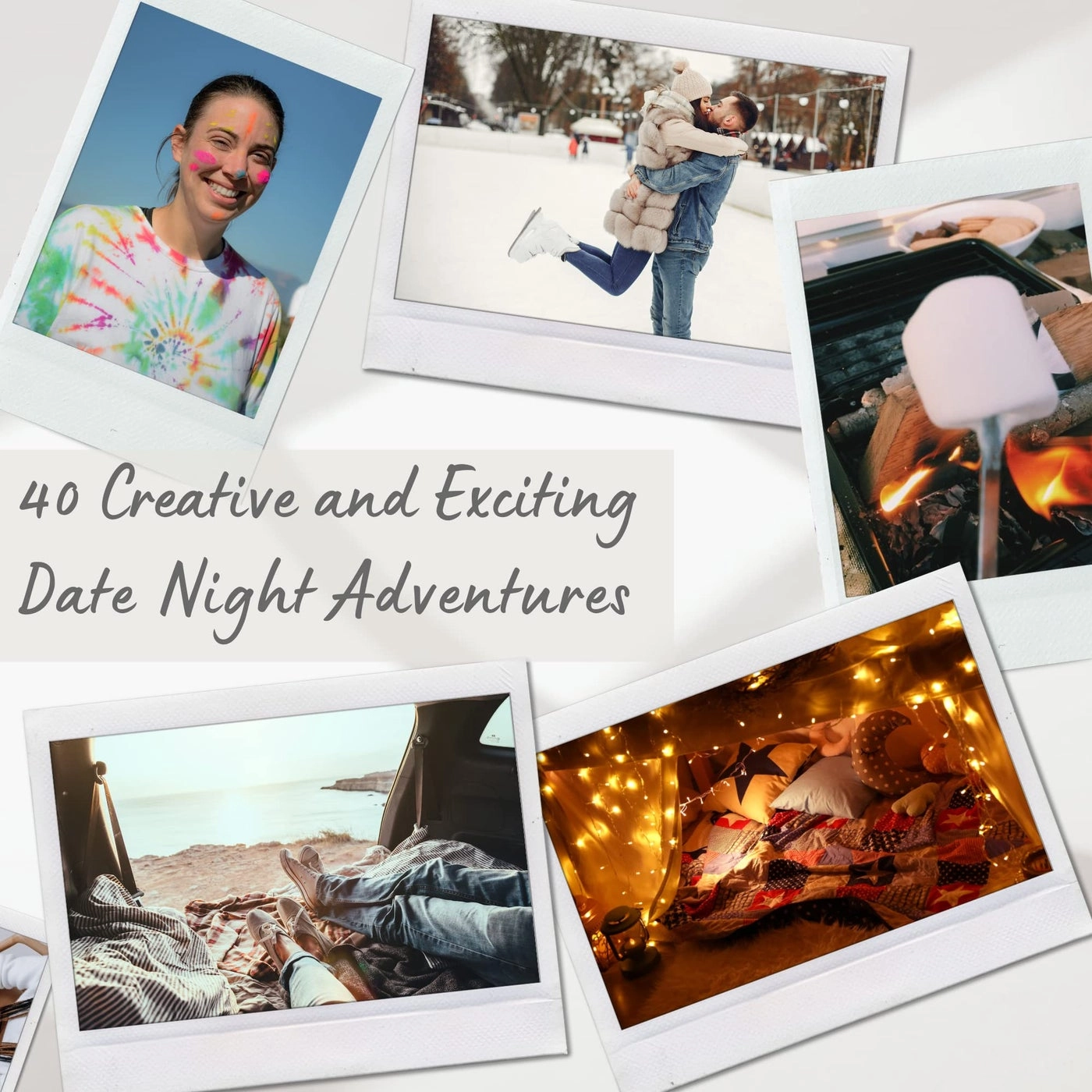 40 Date Ideas for Couples - Scratch Off Keepsake Album