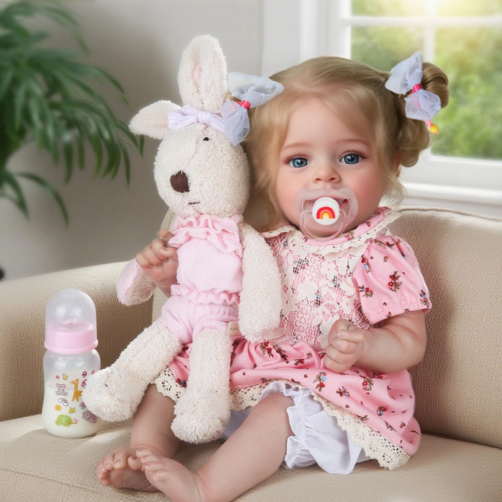 CHAREX Reborn Baby Doll - 20 Inch Vinyl Girl Ages 3+