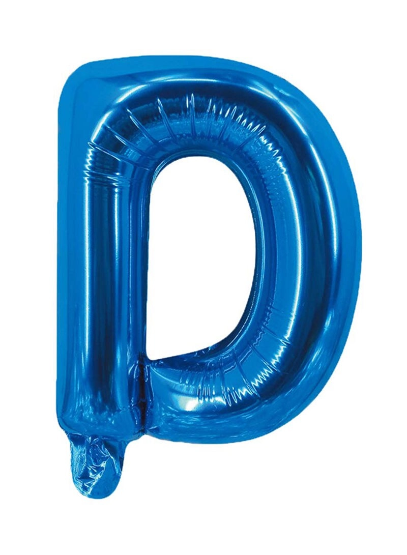 D Letter Foil Balloon - 16-Inch