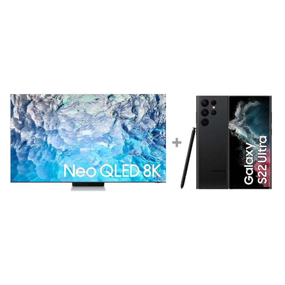 Samsung QN900B - 65 Inch + Galaxy S22 Ultra - 256GB