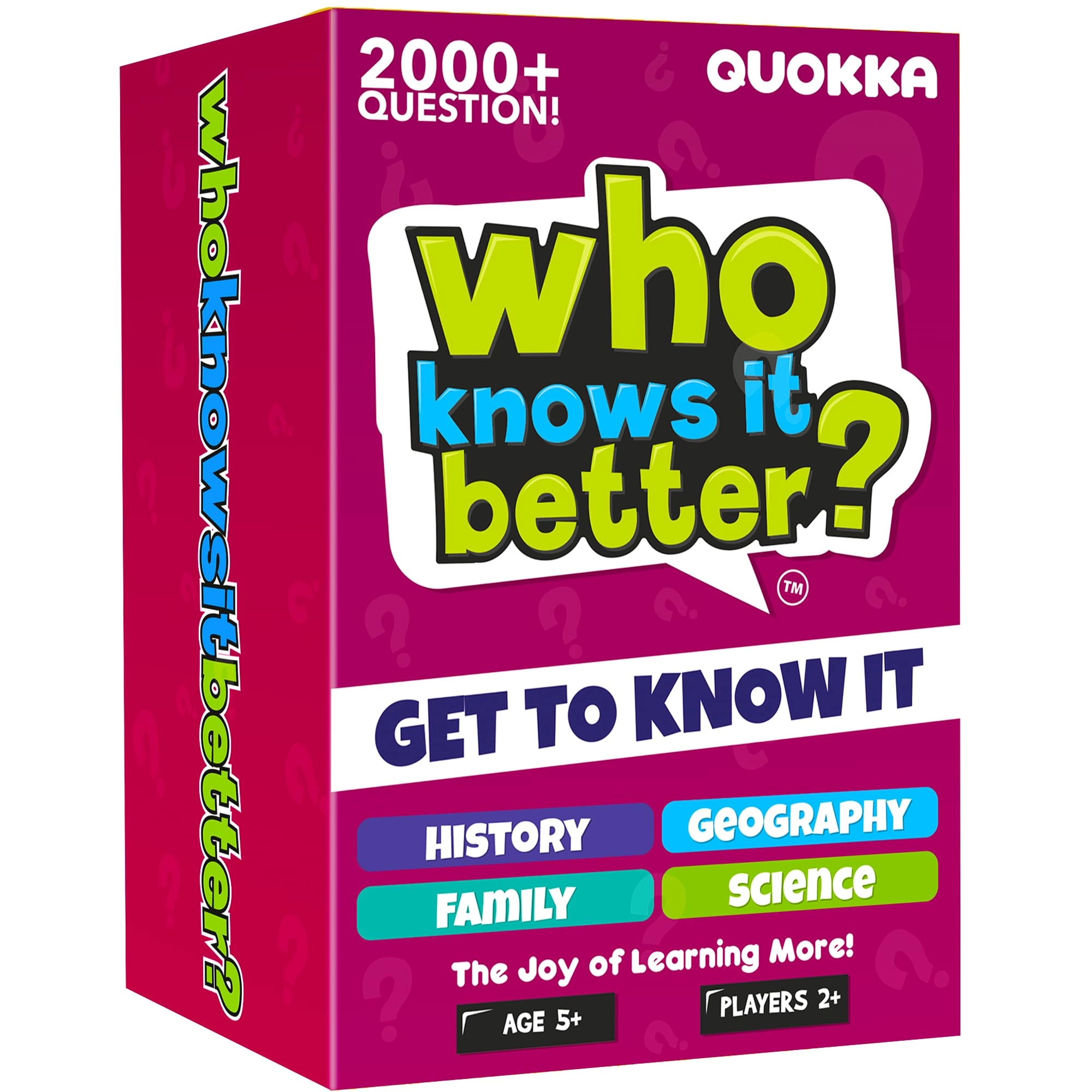 quokka Who Knows Better? - 5+ 4 pieces