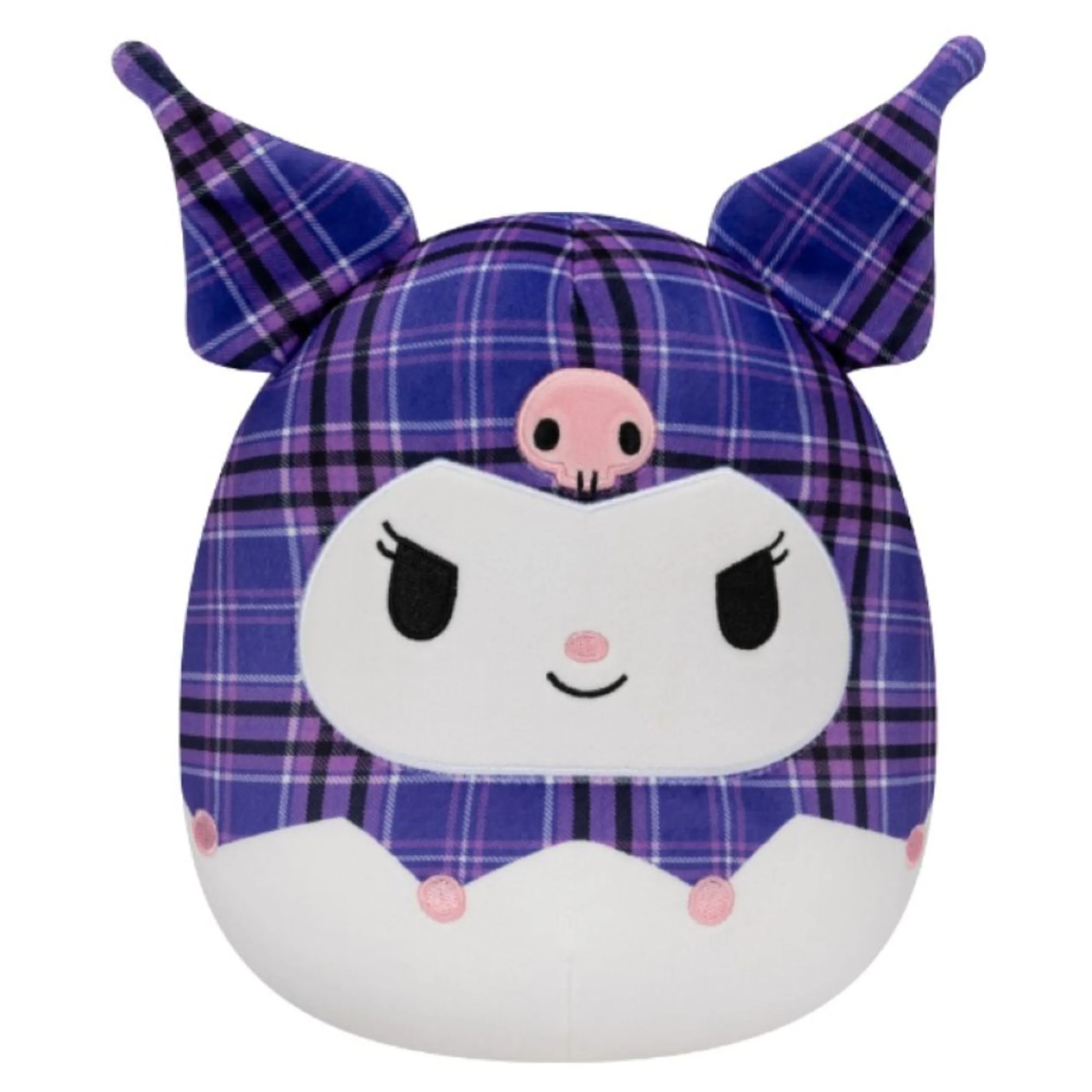Squishmallows Kuromi - Purple Plaid 8 inch
