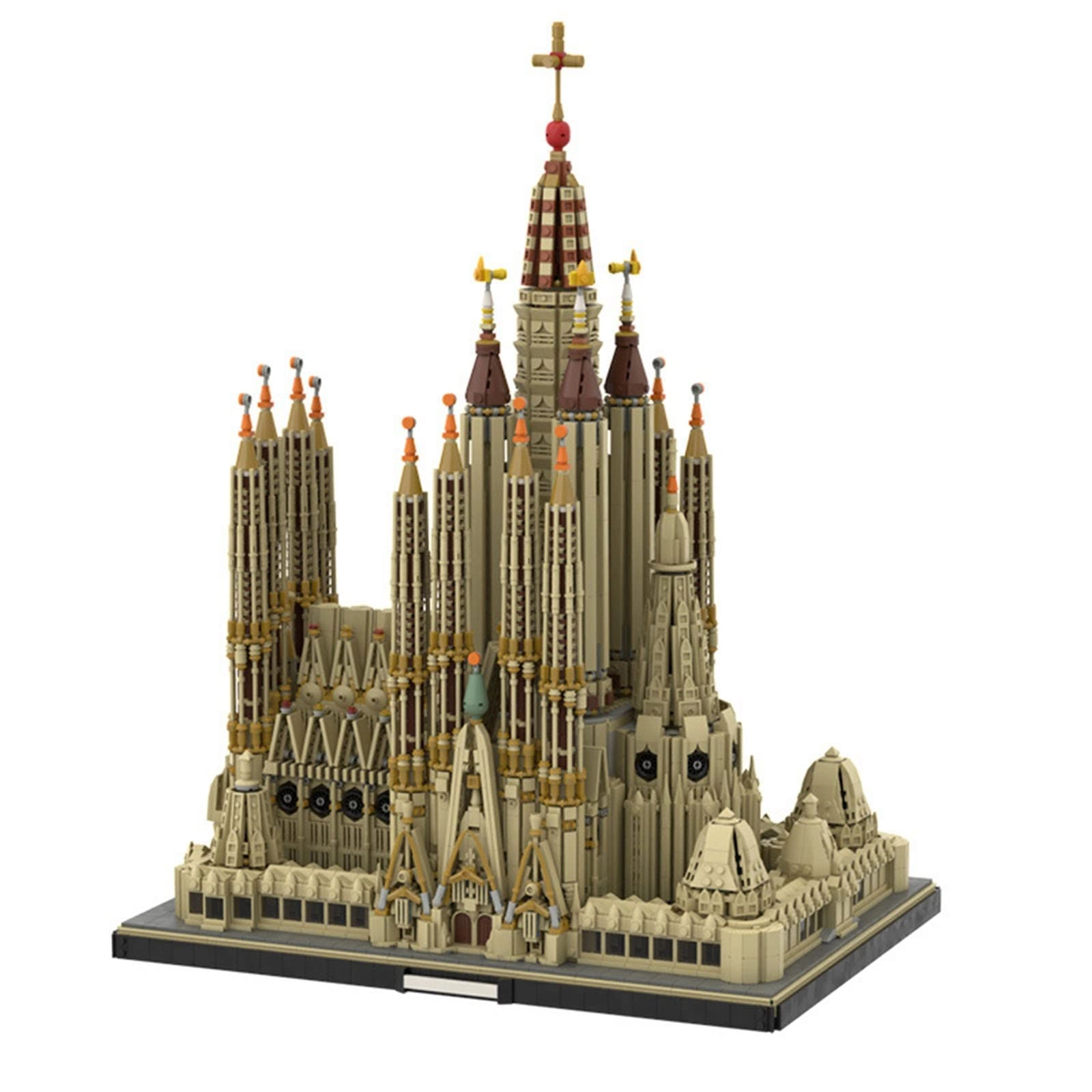 GHQERTY MOC-65795 - Sagrada Familia Barcelona 10055 pcs